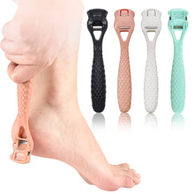 Load image into Gallery viewer, Pedicure Peeling Foot File Peeling Dead Skin Calluses Shaving Knife Foot Skin Tool Portable Travel Foot Care Foot Scraper

