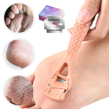 Load image into Gallery viewer, Pedicure Peeling Foot File Peeling Dead Skin Calluses Shaving Knife Foot Skin Tool Portable Travel Foot Care Foot Scraper
