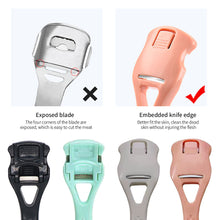 Load image into Gallery viewer, Pedicure Peeling Foot File Peeling Dead Skin Calluses Shaving Knife Foot Skin Tool Portable Travel Foot Care Foot Scraper

