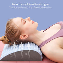 Load image into Gallery viewer, Lower Back Pain Relief Treatment Stretcher Chronic Lumbar Support Waist Stretcher Corrector Cushion Cervical Exercise Back Stretch
