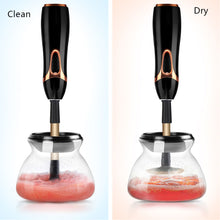 Load image into Gallery viewer, Electric Makeup Brush Cleaner Dryer Set Machine Silicone Makeup Brushes Washing Cleaning Tool Automatic Cosmetic Brushes Cleaner
