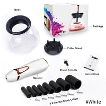 Load image into Gallery viewer, Electric Makeup Brush Cleaner Dryer Set Machine Silicone Makeup Brushes Washing Cleaning Tool Automatic Cosmetic Brushes Cleaner
