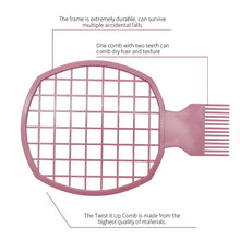 Load image into Gallery viewer, Fashion Perm Comb Tin Foil Perm Styling Comb Men's Curling Comb Hair Explosion Hair Care Tools Perm Style Comb Twisted Tool
