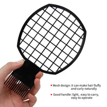 Load image into Gallery viewer, Men's Double Ended Twist Up Comb Curly Hair Men's Short Hair Curly Grid Comb Tinfoil Ironing Shape Steel Needle Comb
