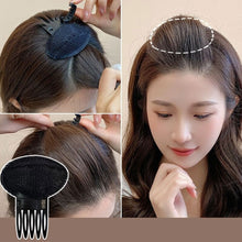 Load image into Gallery viewer, Hair Pad Sponge Clip Puff Hair Head Cushion Invisible Volume Hair Base Fluffy Bun DIY Hair Styling Tool Women Girls Bangs Stickers

