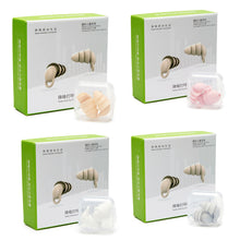 Load image into Gallery viewer, Soft Silicone Soundproof Earplugs Sleeping Ear Plugs Anti-Noise Protection Earplugs for Ear Travel Portable Ear Plugs
