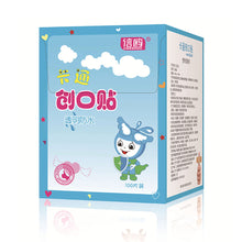 Load image into Gallery viewer, 100pcs Transparent Waterproof Cartoon Band-aid Cute Breathable Super Elastic Portable Household Cartoon Wound Strips Bandages
