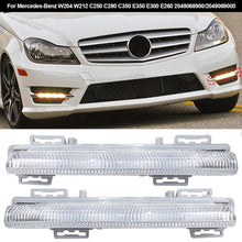Load image into Gallery viewer, Car Fog Light Front LED DRL Daytime Running Lamp 12V For Mercedes-Benz W204 W212 C250 C280 C350 E350 E300 E260 2049068900/2049069000
