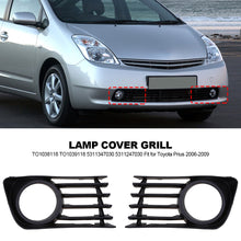 Load image into Gallery viewer, 2Pcs Front Bumper Fog Light Driving Lamp Cover Grill TO1038118 TO1039118 5311347030 5311247030 Fit for Toyota Prius 2006-2009

