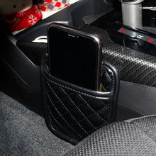 Load image into Gallery viewer, Car Storage Pocket Seat PU Leather Door Center Console Organizer for Small Stuff Bag All Vehicles

