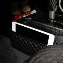 Load image into Gallery viewer, Car Storage Pocket Seat PU Leather Door Center Console Organizer for Small Stuff Bag All Vehicles

