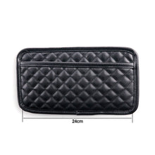 Load image into Gallery viewer, Car Storage Pocket Seat PU Leather Door Center Console Organizer for Small Stuff Bag All Vehicles
