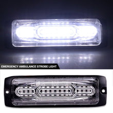 Load image into Gallery viewer, 12LED Emergency Ambulance Strobe Light 16 Modes Flashing Lighting Pickup Trucks Side Warning Signal Lamp
