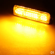 Load image into Gallery viewer, 12LED Emergency Ambulance Strobe Light 16 Modes Flashing Lighting Pickup Trucks Side Warning Signal Lamp
