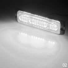 Load image into Gallery viewer, 12LED Emergency Ambulance Strobe Light 16 Modes Flashing Lighting Pickup Trucks Side Warning Signal Lamp
