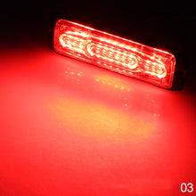 Load image into Gallery viewer, 12LED Emergency Ambulance Strobe Light 16 Modes Flashing Lighting Pickup Trucks Side Warning Signal Lamp
