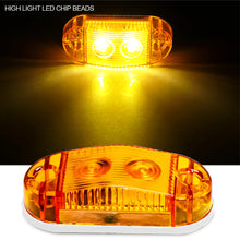 Load image into Gallery viewer, Car 24 LED Side Marker Lights External square Lights Warning Tail Light Auto Trailer Truck Lorry clearance Lamps 12-36V
