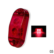 Load image into Gallery viewer, Car 24 LED Side Marker Lights External square Lights Warning Tail Light Auto Trailer Truck Lorry clearance Lamps 12-36V
