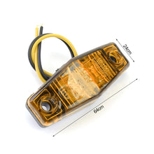 Load image into Gallery viewer, Car LED Side Marker Lights External square Lights Warning Tail Light Auto Trailer Truck Lorry clearance Lamps 10-30V
