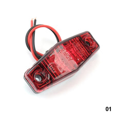 Load image into Gallery viewer, Car LED Side Marker Lights External square Lights Warning Tail Light Auto Trailer Truck Lorry clearance Lamps 10-30V
