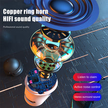 Load image into Gallery viewer, Q7 Bluetooth Headset New Mini In-ear Small Headset With Long Invisible Standby Time Business Model Single Ear Digital Display Model
