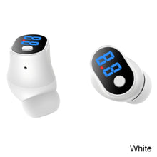 Load image into Gallery viewer, Q7 Bluetooth Headset New Mini In-ear Small Headset With Long Invisible Standby Time Business Model Single Ear Digital Display Model
