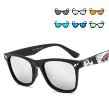 Load image into Gallery viewer, Fashion Kids Sunglasses Cute Shark Sunglasses Square Frame Outdoor UV Blocking Sunglasses for Boys Girls
