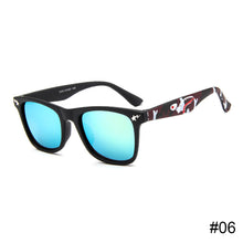 Load image into Gallery viewer, Fashion Kids Sunglasses Cute Shark Sunglasses Square Frame Outdoor UV Blocking Sunglasses for Boys Girls
