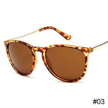 Load image into Gallery viewer, Fashion Round Frame Sunglasses Metal Frame Sunglasses Outdoor UV Protection Sunglasses For Men Women
