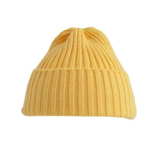 Load image into Gallery viewer, Children Knitted Hat Candy Color Knitted Hat Autumn and Winter Warm Knitted Hat Comfortable Breathable Knitted Hat for Kids
