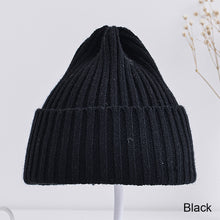 Load image into Gallery viewer, Children Knitted Hat Candy Color Knitted Hat Autumn and Winter Warm Knitted Hat Comfortable Breathable Knitted Hat for Kids
