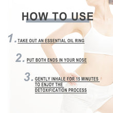 Load image into Gallery viewer, Slimming Essential Oil Nose Ring Firming Skin Shaping Nose Ring Fat-burning Slimming Essential Oil Nose Ring Health Care
