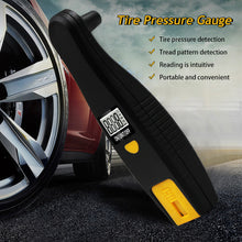 Load image into Gallery viewer, 2 In 1 Car Tire Tyre Air Pressure Gauge Meter LCD Digital Display Manometer Barometers Tester Truck Motorcycle
