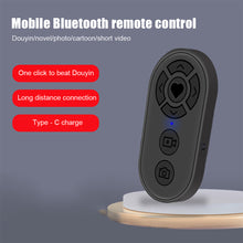Load image into Gallery viewer, Mobile Phone Bluetooth Remote Control 7-button Charging Wireless Photo Self-recording Video Page Flip Selfie
