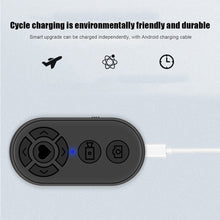 Load image into Gallery viewer, Mobile Phone Bluetooth Remote Control 7-button Charging Wireless Photo Self-recording Video Page Flip Selfie
