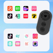 Load image into Gallery viewer, Mobile Phone Bluetooth Remote Control 7-button Charging Wireless Photo Self-recording Video Page Flip Selfie
