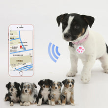 Load image into Gallery viewer, Mini Wireless Bluetooth Pet GPS Tracker Hidden Smart Anti Lost Tracking Device For Dogs Cats Locator Pet Collar Accessories
