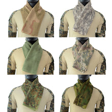 Load image into Gallery viewer, Outdoor Camping Hunting Military Tactical Scarf Camouflage Mesh Neck Scarf Sniper Face Scarf Veil Head Wrap
