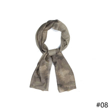 Load image into Gallery viewer, Military Tactical Scarf Camouflage Mesh Neck Scarf Sniper Face Scarf Veil Head Wrap For Outdoor Camping Hunting
