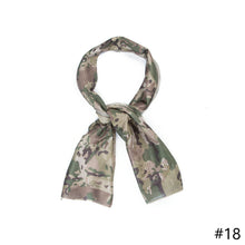 Load image into Gallery viewer, Military Tactical Scarf Camouflage Mesh Neck Scarf Sniper Face Scarf Veil Head Wrap For Outdoor Camping Hunting
