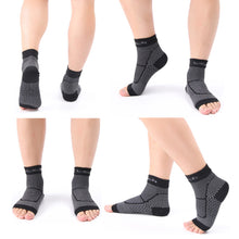 Load image into Gallery viewer, Sports Ankle Brace Compression Sleeve Plantar Fasciitis Sock For Achilles Tendonitis Joint Pain Reduces Swelling Heel Spur Pain
