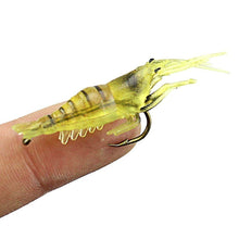 Load image into Gallery viewer, 4/10PCS Shrimp Fishing Lures Artificial Soft Shrimp Lure Worm For Fishing Bait Hook Sharp Crankbait Lures Silicone Prawn Bait
