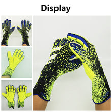 Load image into Gallery viewer, Unisex Football Gloves Soccer Goalkeeper Gloves Strong Grip Soccer Goalie Gloves Outdoor Sports Gloves Latex Football Gloves
