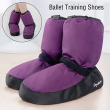 Load image into Gallery viewer, Warm Bootie Ballet for Women Dance Training Shoes Winter Thermal Down Boot for Ladies Dance Sneakers
