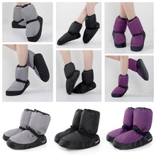 Load image into Gallery viewer, Warm Bootie Ballet for Women Dance Training Shoes Winter Thermal Down Boot for Ladies Dance Sneakers
