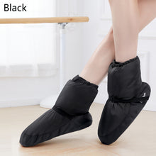 Load image into Gallery viewer, Warm Bootie Ballet for Women Dance Training Shoes Winter Thermal Down Boot for Ladies Dance Sneakers
