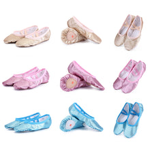 Load image into Gallery viewer, Glitter Pink Ballet Dance Shoes Yoga Gym Flat Slippers Ballet Dance Shoes For Girls Children Women
