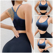 Load image into Gallery viewer, Fitness Yoga Bras Crop Top Padded Sports Bra Top Women Seamless Breathable Workout Gym Bras Backless Push Up
