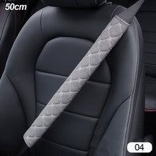 Load image into Gallery viewer, 1PC 50cm/75cm Car Seat Belt Shoulder Guard BreathablePadding Pad Car Interior Accessories Four Seasons

