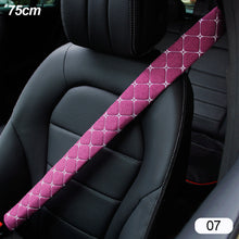 Load image into Gallery viewer, 1PC 50cm/75cm Car Seat Belt Shoulder Guard BreathablePadding Pad Car Interior Accessories Four Seasons
